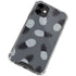 Black and White Pineapples iPhone 12 Clear Case
