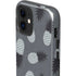 Black and White Pineapples iPhone 12 Impact Case
