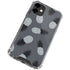 Black and White Pineapples iPhone 12 Mini Clear Case