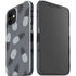 Black and White Pineapples iPhone 12 Mini Lite Case