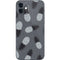 Black and White Pineapples iPhone 12 Mini Skin
