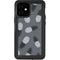 Black and White Pineapples iPhone 12 Mini Waterproof Case