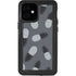 Black and White Pineapples iPhone 12 Mini Waterproof Case