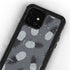 Black and White Pineapples iPhone 12 Mini Waterproof Case