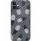 Black and White Pineapples iPhone 12 Skin