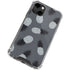 Black and White Pineapples iPhone 13 Clear Case