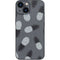 Black and White Pineapples iPhone 13 Mini Skin