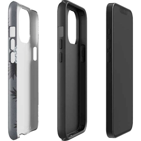 Black and White Pineapples iPhone 13 Pro Max Impact Case