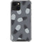Black and White Pineapples iPhone 14 Clear Case