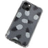 Black and White Pineapples iPhone 14 Plus Clear Case