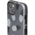 Black and White Pineapples iPhone 15 Impact Case