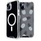 Black and White Pineapples iPhone 15 Plus MagSafe Case