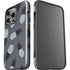 Black and White Pineapples iPhone 14 Pro Impact Case