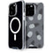 Black and White Pineapples iPhone 14 Pro MagSafe Case