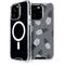 Black and White Pineapples iPhone 15 Pro MagSafe Case