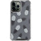 Black and White Pineapples iPhone 14 Pro Max Clear Case