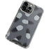Black and White Pineapples iPhone 14 Pro Max Clear Case