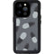 Black and White Pineapples iPhone 14 Pro Waterproof Case