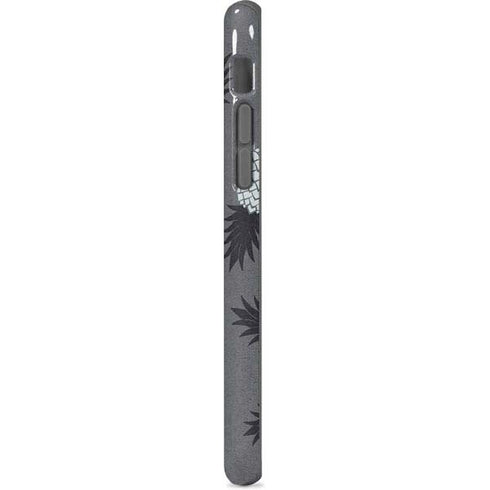 Black and White Pineapples iPhone 8 Pro Case