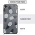 Black and White Pineapples iPhone SE (2nd & 3rd Gen) Skin