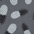 Black and White Pineapples iPhone XR Pro Case