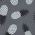 Black and White Pineapples iPhone XR Skin