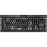 Black and White Pineapples K95 RGB PLATINUM Mechanical Gaming Keyboard Skin