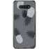 Black and White Pineapples LG K51/Q51 Clear Case