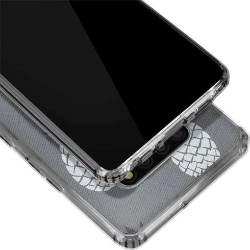 Black and White Pineapples LG Stylo 6 Clear Case