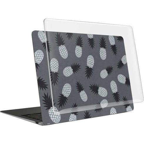 Black and White Pineapples MacBook Air 13in (2020) Case plus Skin