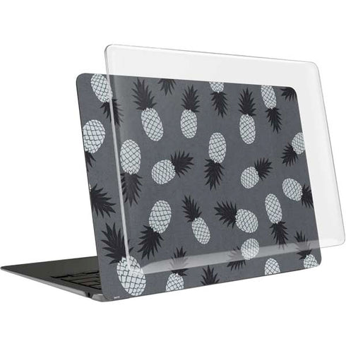 Black and White Pineapples MacBook Air 13in M1 (2021) Case plus Skin