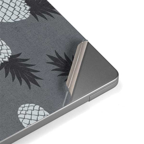 Black and White Pineapples MacBook Pro 14in (2021-24) Skin