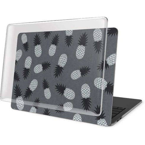Black and White Pineapples MacBook Pro 15in (2016-19) Case plus Skin