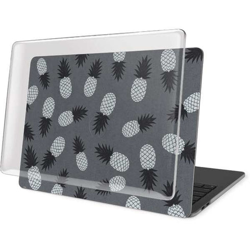 Black and White Pineapples MacBook Pro 16in (2019-20) Case plus Skin