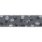 Black and White Pineapples Magic Keyboard with Numeric Keypad Skin