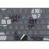 Black and White Pineapples Magic Keyboard with Numeric Keypad Skin