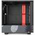 Black and White Pineapples NZXT H510 Compact ATX Mid-Tower Case Skin