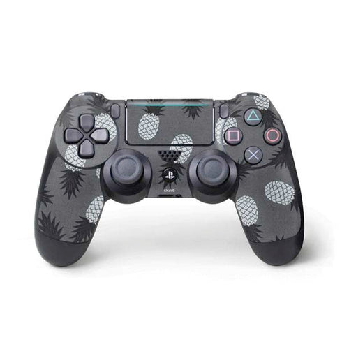 Black and White Pineapples PS4 Pro/Slim Controller Skin