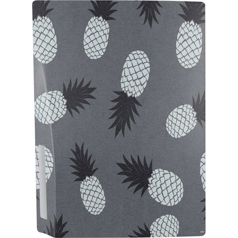 Black and White Pineapples PS5 Console Skin