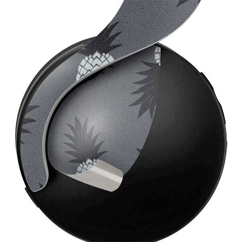 Black and White Pineapples PULSE 3D Wireless Headset for PS5 Skin