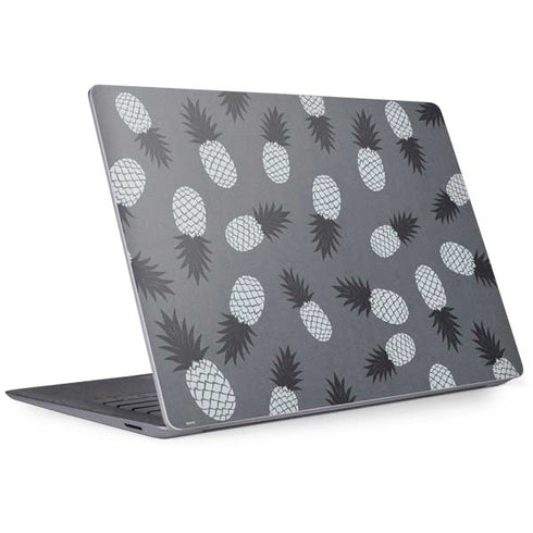 Black and White Pineapples Surface Laptop 3 13.5in Skin