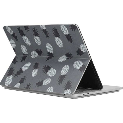 Black and White Pineapples Surface Laptop Studio Skin