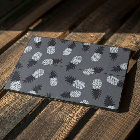 Black and White Pineapples Surface Pro 7 Skin