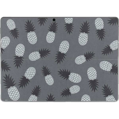 Black and White Pineapples Surface Pro 8 Skin