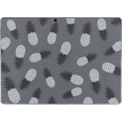 Black and White Pineapples Surface Pro 9 Skin