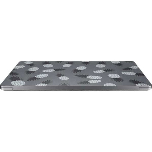 Black and White Pineapples Universal Laptop 11in (8.8 x 6.2in) Skin