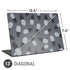 Black and White Pineapples Universal Laptop 13in (10.6 x 7.6in) Skin