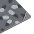 Black and White Pineapples Universal Laptop 13in (10.6 x 7.6in) Skin