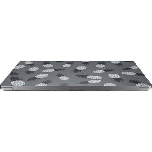 Black and White Pineapples Universal Laptop 14in (11.4 x 8.2in) Skin