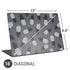 Black and White Pineapples Universal Laptop 16in (13 x 9.4in) Skin